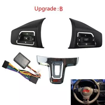 Кнопка дистанционного управления на руль для Jetta Golf Polo Passat, многофункциональный контроллер, переключатель ступиц