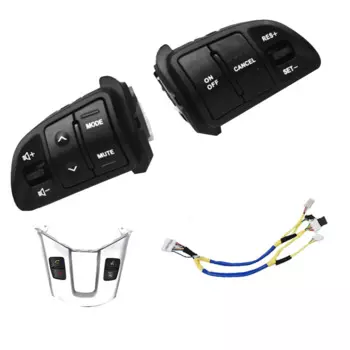 Кнопка на руль автомобиля, Bluetooth, громкость звука, скорость, круиз-контроль, переключатель, рамка для KIA Sportage 2011-2016