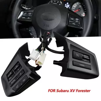 Кнопка на руле для Subaru XV Crosstrek Forest 2013-2014, кнопки Bluetooth-телефона, круиз-контроль, громкость