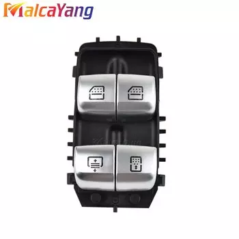 Кнопка переключателя стеклоподъемника A2229059808, кнопка регулятора, коричневый, черный, бежевый, для Mercedes-Benz W222, S550e, S600, S63, автомобильные аксессуары