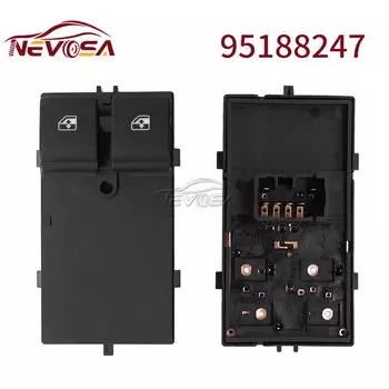 Кнопка переключения электростеклоподъемника автомобиля 95188247 для 2011-2013 Chevrolet Aveo Prisma Onix Spin Cobalt General Motors 95460075