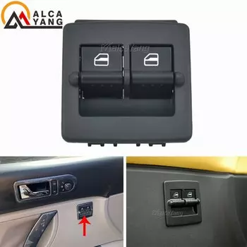 Кнопка переключения стеклоподъемника для Volkswagen Beetle 1998 1999 2000 2001 2002 2003 2004 - 2010 1C0959855 1C0959527