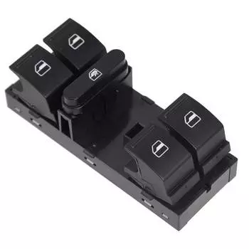 Кнопка переключения стеклоподъемника для Volkswagen Jetta Tiguan Golf 5 6 GTI MK5 MK6 Passat B6 CC Rabbit Seat Leon 1K4959857/B