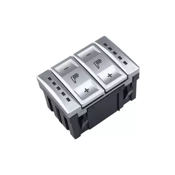 Кнопка сиденья с подогревом, Электрический сиденье с подогревом, серебристый, черный переключатель для Ford Mondeo MK4 Galaxy MK3 S-Max 6M2T-19K314-AC BS7T19K314AB