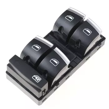 Кнопка управления главным переключателем стеклоподъемника для Audi A3 8P A6 S6 RS6 C6 Q7 2004 2005 2006 2007 2008 2009 2010 2011 4F 0959851 H 4F 0959855 Б