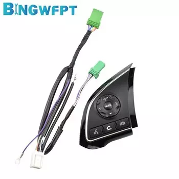 Кнопка управления на руль для Mitsubishi Eclipse Cross 2017-2019, для Mirage 2016, кнопка управления громкостью аудио, Bluetooth