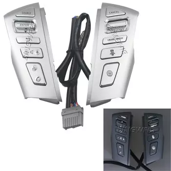 Кнопка управления рулевым колесом автомобиля, переключатель громкости круиз-сигнала для телефона Nissan патруль Y62 2012-2018 Infiniti QX56 QX80