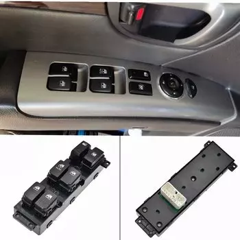 Кнопка управления стеклоподъемником для Hyundai Santa Fe CM 93570-2B000S4 371491-110 2007 2008-2009