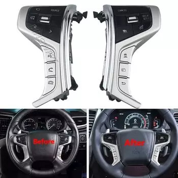 Кнопка включения круиз-контроля, многофункциональный переключатель на руле для Mitsubishi PAJERO SPORT 2015-2022 L200