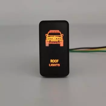 Кнопка включения освещения на крыше автомобиля с проводом для Toyota Land Cruiser Hilux Prado 120 FJ CRUISE LC76 REIZ 2006-2009