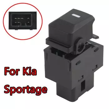 Кнопка включения стеклоподъемника со стороны пассажира для Kia Sportage 2010 2011 2012 2013 2014 2015 2016, запасные части для автомобиля 93580-3W000
