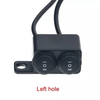 Кнопка включения/выключения для мотоцикла, двухкнопочная, водонепроницаемая