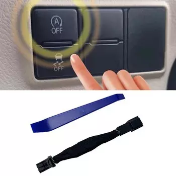 Кнопка запуска и остановки для toyota sienta 2017 2018 кнопка без фиксации выключатель массы автоматическая остановка системы двигателя,выключатель,устранение управления автомобилем,более близкий датчик,кнопки на руль