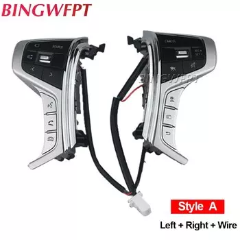 Кнопка звука на руль для Mitsubishi PAJERO SPORT 2015-2022 Outlander Delica L200, автомобильные аксессуары