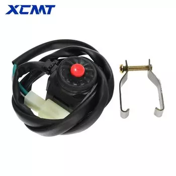 Кнопка звукового сигнала для мотокросса, выключатель стартера двигателя, часто открытый электрический преобразователь для KTM Honda Yamaha Kawasaki ATV, универсальный