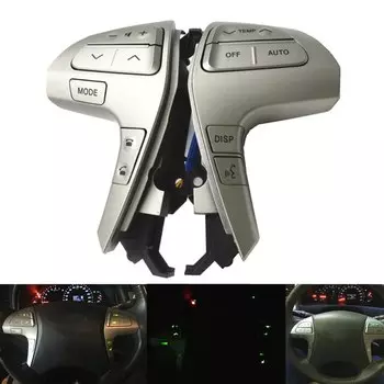 Кнопки Bluetooth для телефона Toyota HIGHLANDER 84250-0E120, кнопка управления аудиосистемой 84250-0E220, 84250-0K020