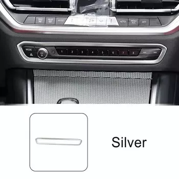 Кнопки центральной консоли из нержавеющей стали, декоративная рамка, накладка для BMW 3 серии G20 G28 2020-2022, Стайлинг автомобиля, интерьер