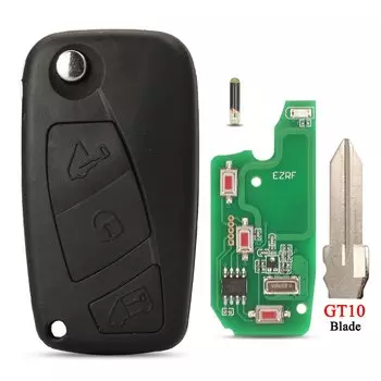 Кнопки jingyuqin 2/3, 434 МГц, для Iveco Daily 2006-2011, Megamos, криптосистема, ID48, дистанционное управление Tunk, брелок, декодер SIP22 GT10