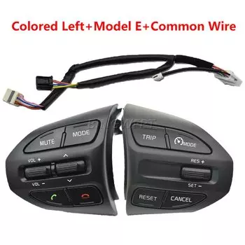 Кнопки круиз-контроля BINGWFPT на руле для KIA K2 RIO 2017 2018 2019 2020 2021 RIO X LINE, кнопочный переключатель, автомобильные аксессуары