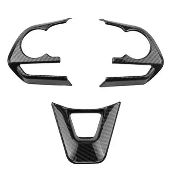 Кнопки на руль автомобиля ABS, отделка панели, блестки для Toyota RAV4, RAV 4, Corolla Avalon 2019, 2020, 2021, 2022, аксессуары