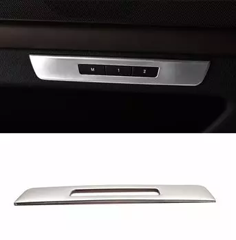 Кнопки памяти на дверь автомобиля, декоративная рамка для BMW 5 серии F10 F18 2011-17, аксессуары для интерьера из нержавеющей стали