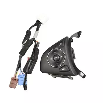 Кнопки переключателей рулевого колеса высшего качества для Honda Fit 2015-2018, кнопки аудио, радио, дистанционного управления круиз контролем