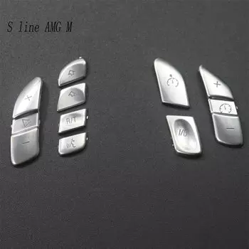 Кнопки переключения рулевого колеса для BMW 3 серии E46 M3 1998-2004, наклейка на крышку консоли, отделка салона, автомобильные аксессуары