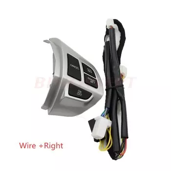 Кнопки управления круиз-контролем, кнопки на руль для Mitsubishi ASX Outlander XL 2007-2012, громкость звука, телефон, круиз-автомобиль, аксессуары