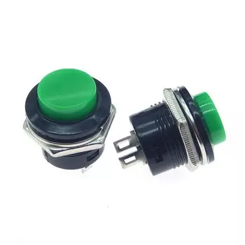 Кнопочные переключатели пластиковые 16 мм 2 шт