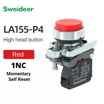 Кнопочный переключатель автоматического сброса XB4