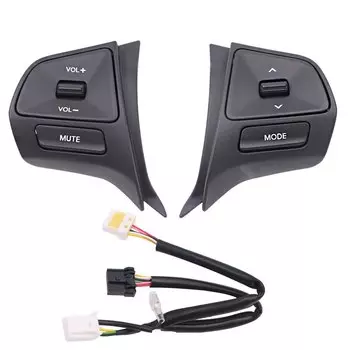 Кнопочный переключатель на руль для Kia 2011-2014 Rio, оригинальная кнопка управления звуком, мультимедийная Кнопка управления, оригинальные аксессуары h