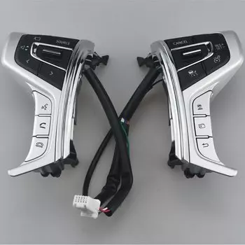 Кнопочный переключатель на руле, переключатель круиз-контроля с подсветкой для Mitsubishi Pajero Sport 2015-2022 Outlander Delica L200