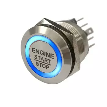 Кнопочный переключатель VEARGREE "ENGINE START STOP", нержавеющая сталь