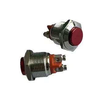 Кнопочный переключатель VEARGREE красный 16 мм