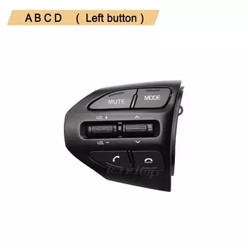 Кнопочный руль для KIA K2 RIO 2017 2018 2019 2020 RIO 4 X LINE кнопки Bluetooth телефон круиз контроль громкость переключатель для автомобиля