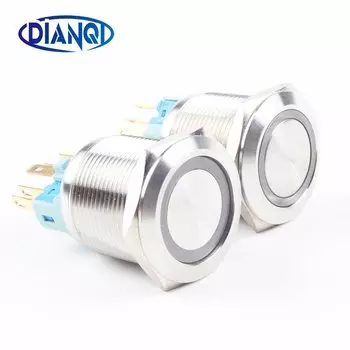 Кнопочный выключатель DIANQI 22 мм