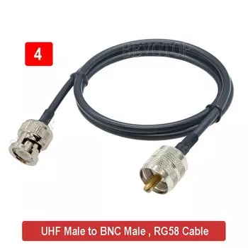 Коаксиальный кабель BEVOTOP RG58 BNC-PL259 10см~30м