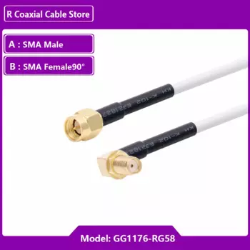 Коаксиальный кабель SMA-SMA RG58 50 Ом