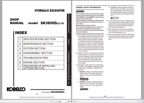 Kobelco 38,12 ГБ PDF Обновленный DVD 2021. Руководство по обслуживанию тяжелых машин. Руководство по магазине.