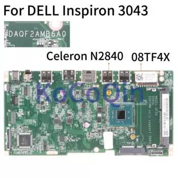 KoCoQin материнская плата для ноутбука DELL Inspiron 3043 Celeron N2830 материнская плата CN-01114M 01114 м DAQF2AMB6A0 SR1W4 Процессор