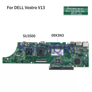 KoCoQin материнская плата для ноутбука DELL Vostro 13 V13 SU3500 материнская плата CN-09X3N3 09X3N3 6050A2296601-MB-A02