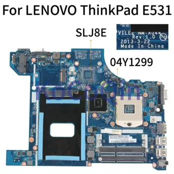 KoCoQin материнская плата для ноутбука LENOVO ThinkPad EDGE E531 HM77 материнская плата 04Y1299 VILE2 NM-A044 SLJ8E