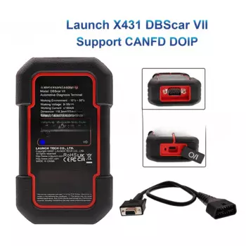 Код X431 DBScar VII DBSCAR 7, разъем Bluetooth, совместимый с протоколами CANFD CAN FD DOIP для детской/X