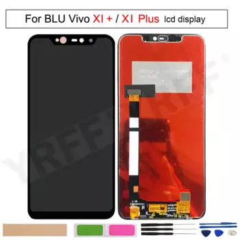 Кодирующий преобразователь сенсорного экрана в сборе для Blu XI Vivo Plus XI + ЖК-дисплей