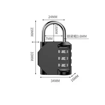 Кодовый навесной замок Kemei locker lock
