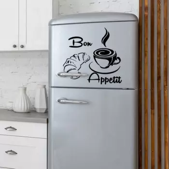 Кофейная чашка 30*45 см со слоганом на английском языке, фон для гостиной, спальни, настенное украшение для ресторана, Настенная Наклейка