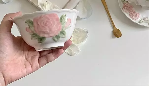 Кофейная чашка АМЕКАН розового цвета