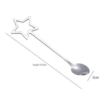 Кофейные ложки ZJMZYM из нержавеющей стали золото/серебро