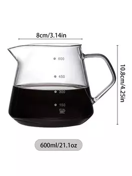 Кофеварка Punana Pour Over стеклянная 300 мл