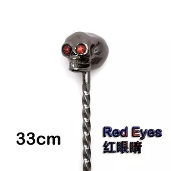 Коктейльная ложка Skull Barspoon из нержавеющей стали